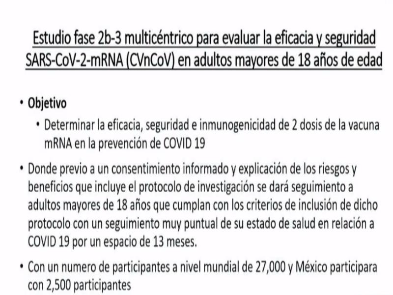 Nuevo León será uno de los estados donde se pruebe eficacia y la seguridad de la vacuna alemana contra el COVID-19