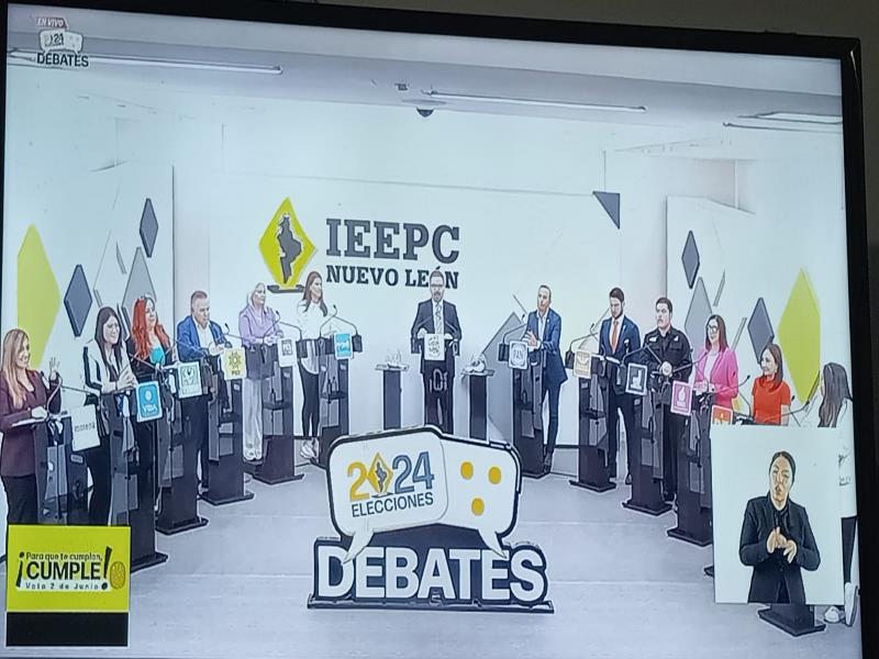 Debate de candidatos a las Diputaciones el 1 de mayo de 2024