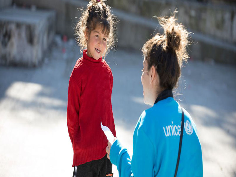 © UNICEF/Ameen Haddad. Las agecias de la ONU apoyan las operacoines humanitarias y de construcción de la paz en el mundo, como en Siria. (Archivo)