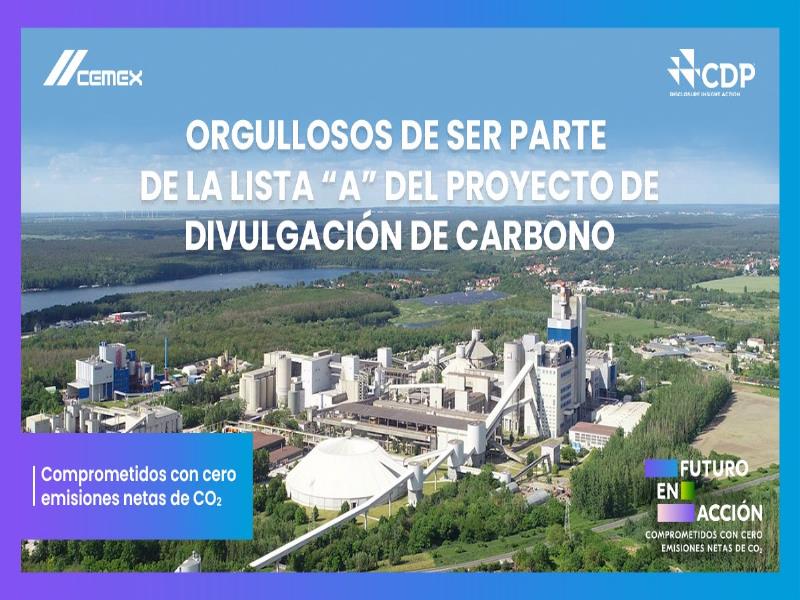 CEMEX es una de aproximadamente 200 compañías que reciben esta distinción 