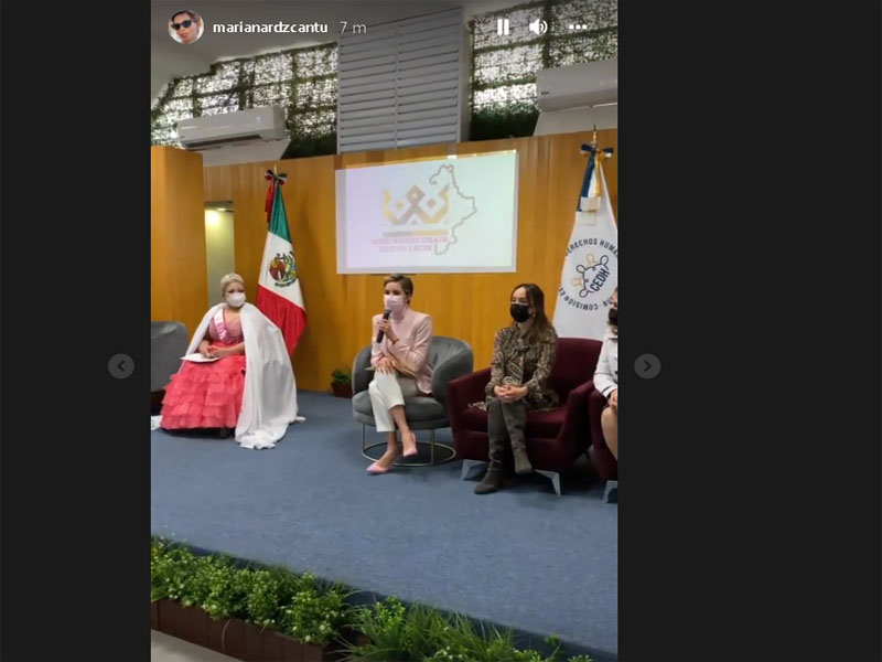 Estuvo participando en la Coronación de Miss Wheelchair NL 
