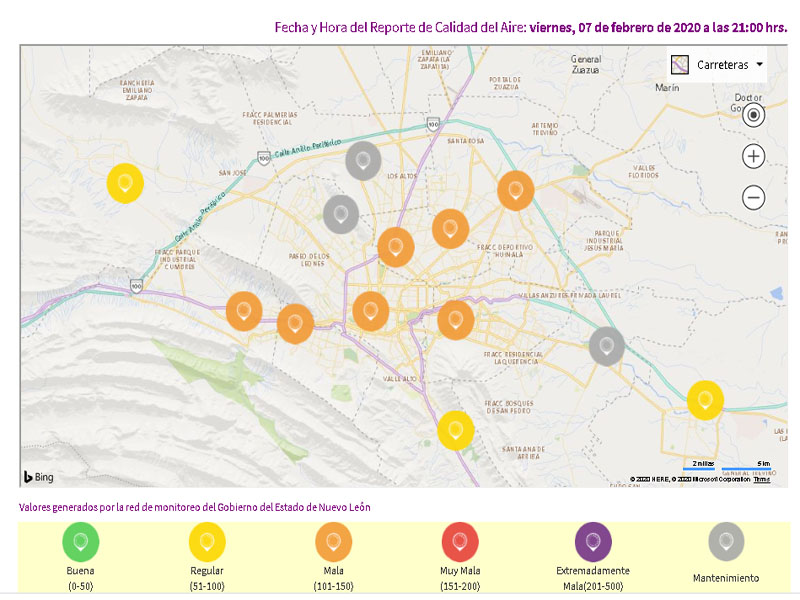 La Secretaría de Desarrollo Sustentable invita a los ciudadanos de Nuevo León a informarse sobre la calidad del aire en http://aire.nl.gob.mx/map_calidad.html La Secretaría de Desarrollo Sustentable invita a los ciudadanos de Nuevo León a informarse sobre la calidad del aire en http://aire.nl.gob.mx/map_calidad.html