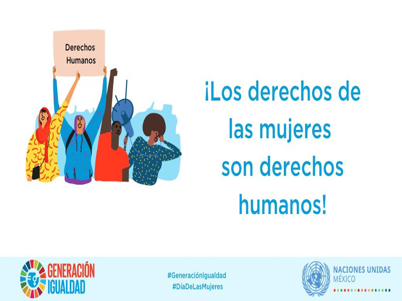 La ONU en México está convencida de que las diversas luchas por la igualdad y el derecho de todas las mujeres y las niñas a una vida libre de violencia y de igualdad de oportunidades son fundamentales La ONU en México está convencida de que las diversas luchas por la igualdad y el derecho de todas las mujeres y las niñas a una vida libre de violencia y de igualdad de oportunidades son fundamentales
